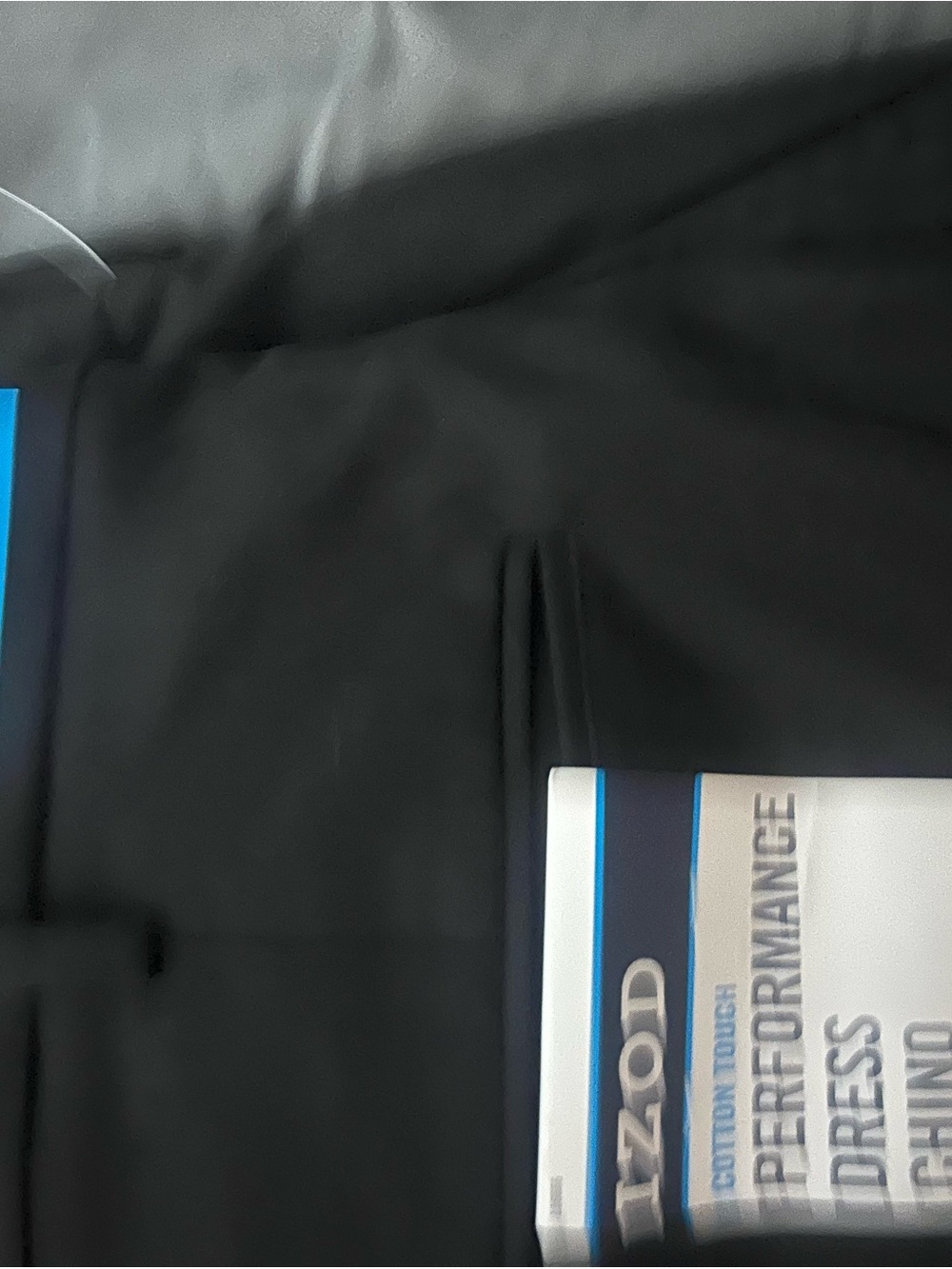 Izod Black Performance Dress Chinos
